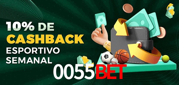 10% de bônus de cashback na 0055Bet